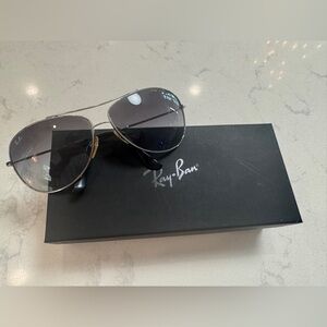 Ray-Ban Silver Sunglasses, Silver